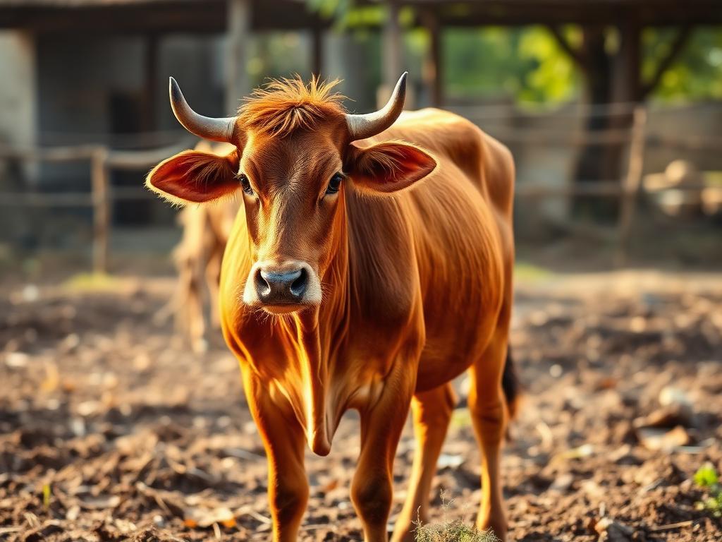 Sahiwal Cow with Calf